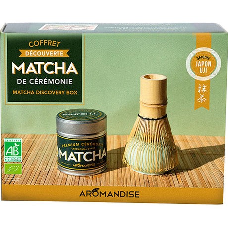 Matcha discovery sæt Ø (ceremonial grade matcha, fra Aromandise