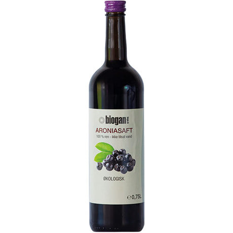 Aroniasaft Ø fra Biogan