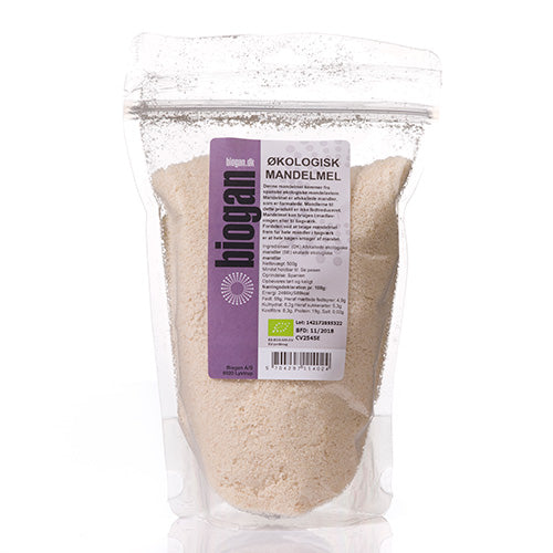 Biogan Økologisk Mandelmel | 500 g