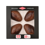 Fyldte Påskeæg m. Salt Karamel 4 stk Ø