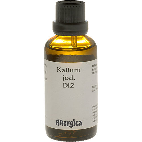 Kalium jod. D12 fra Allergica