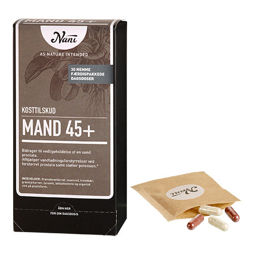 Mand 45+ helsepakke fra Nani