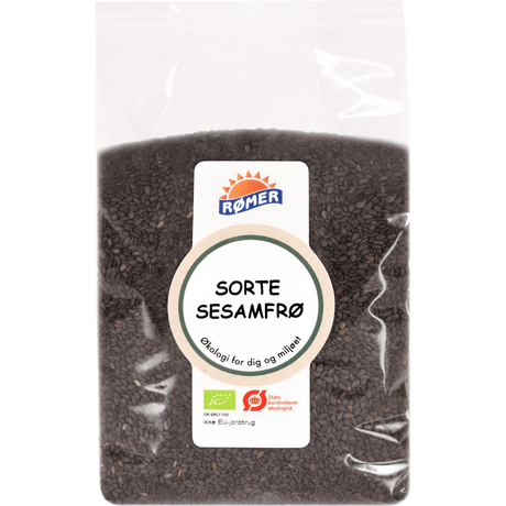 Rømer Sorte Sesamfrø Økologisk | 500 g fra Rømer