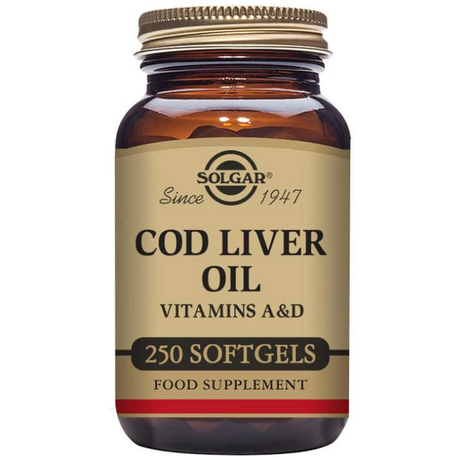 Solgar Cod Liver Oil | 250 kapsler fra Solgar