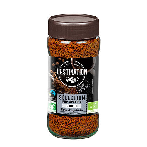 Instantkaffe 100% Arabica Ø fra Destination