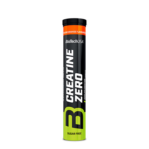 Creatine Zero brusetablet m. blodappelsin smag fra BioTechUSA
