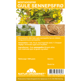 Natur-Drogeriet Sennepsfrø Gul Hel Mostadosfrø | 1 kg fra Natur-Drogeriet
