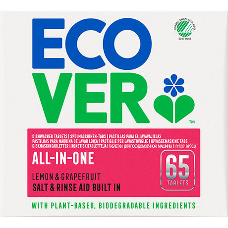 Ecover Opvasketabs All In One | 65 tabletter fra Ecover