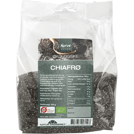 Natur-Drogeriet Chia Frø Økologisk | 500 g
