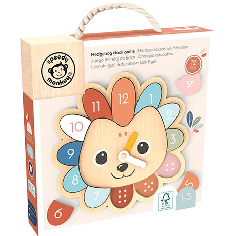 Hedgehog Clock Game, 1-5 år fra Speedy Monkey