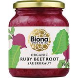 Sauerkraut m. rødbede Ø fra Biona Organic