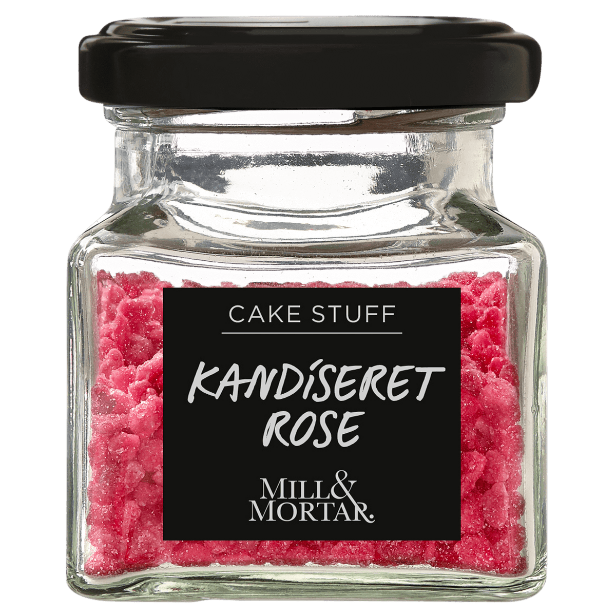 Mill & Mortar Kandiseret Rose | 40 g