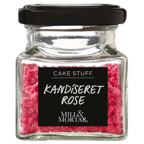 Mill & Mortar Kandiseret Rose | 40 g