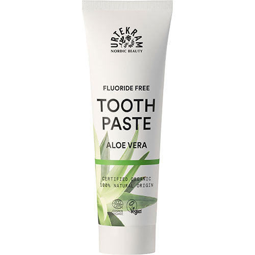 Tandpasta Aloe Vera u. fluor fra Urtekram