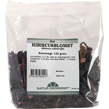 Hibiscusblomst hel fra Natur-Drogeriet