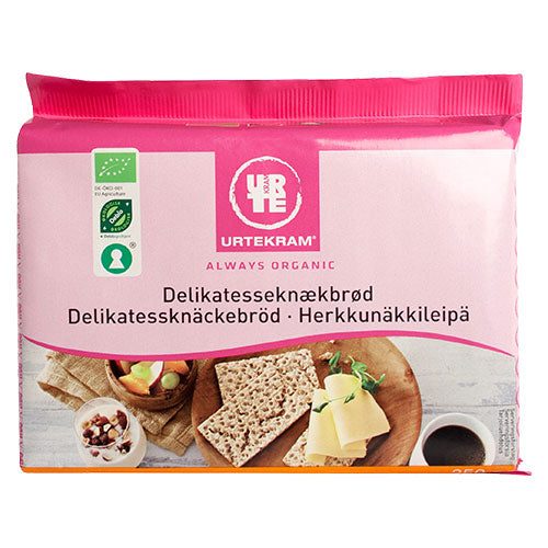 Delikatesse knækbrød Ø fra Urtekram