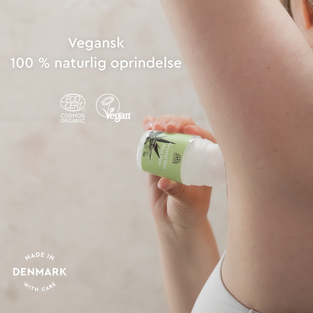 Urtekram Deo Crystal Roll On Aloe Vera | 50 ml fra Urtekram