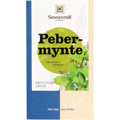 Pebermynte te Sonnentor Ø fra Sonnentor