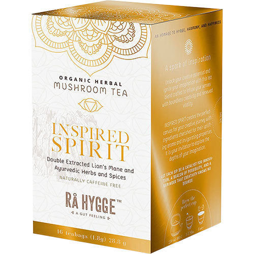 Inspired Spirit - Lion's Mane Herbal Tea Ø fra Rå Hygge