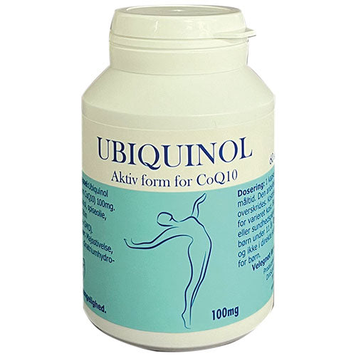 Q10 Ubiqinol 100 mg fra The power of plants