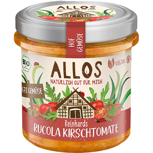 Smørepålæg Rucola and Cherry Tomat Ø fra Allos