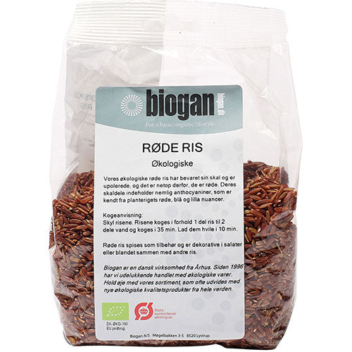 Røde ris Ø fra Biogan