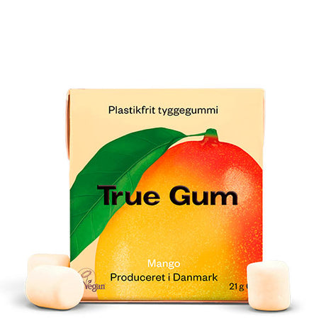 Tyggegummi Mango True Gum fra True Gum