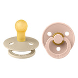 BIBS Colour Latex Size 1 Vanilla/Blush 2 PACK fra BIBS