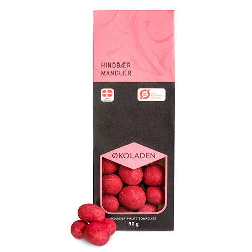 Hindbær mandler Ø fra Økoladen
