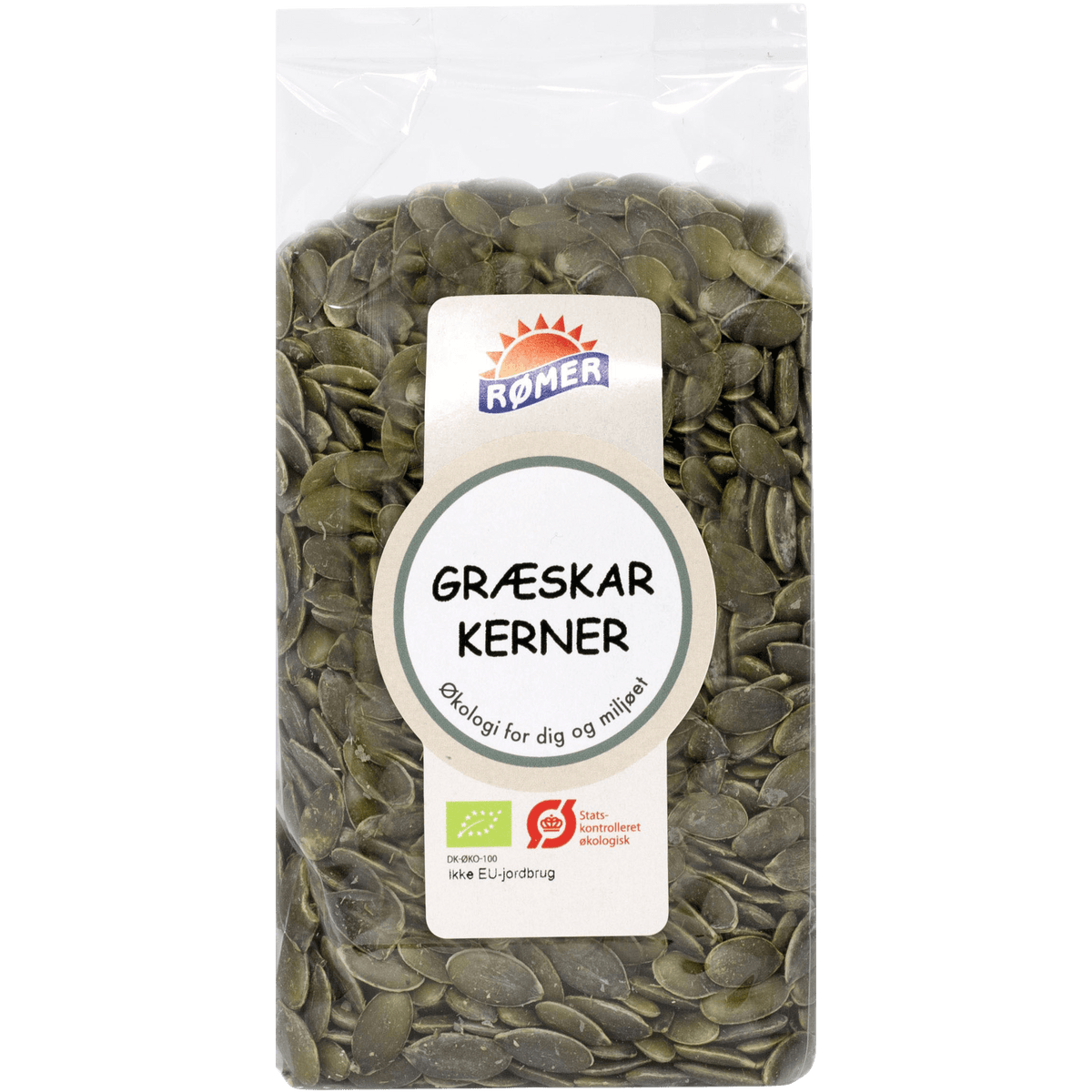 Rømer Græskarkerner Økologisk | 400 g fra Rømer