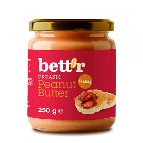 Jordnøddesmør Crunchy Ø fra bett’r