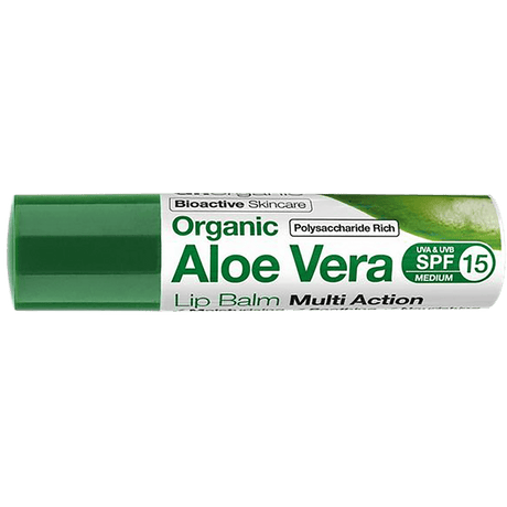 Dr. Organic Lipbalm Aloe Vera | 5 ml fra Dr. Organic