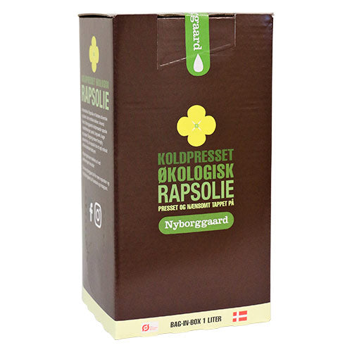 Rapsolie Ø fra Nyborggaard
