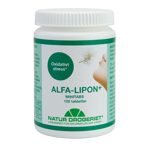 Alfa-Lipon+ minitabs fra Natur-Drogeriet