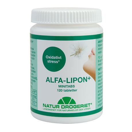 Alfa-Lipon+ minitabs fra Natur-Drogeriet
