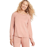 Goodnight Raglan Sleep Top Dusty Pink str. XS fra Boody