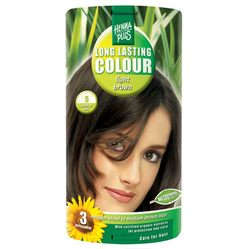 Hennaplus 5 hårfarve light fra Henna Plus
