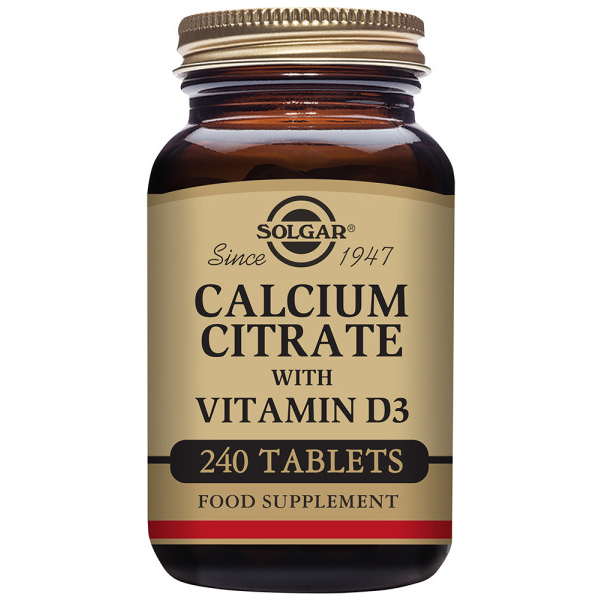 Calcium Citrate 1000 mg + Vitamin D 15 ug