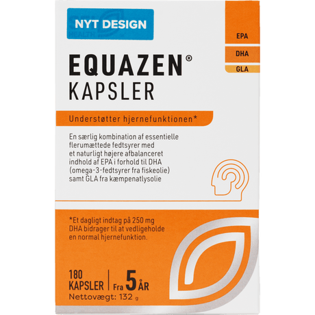 Equazen Fiskeolie | 180 kapsler