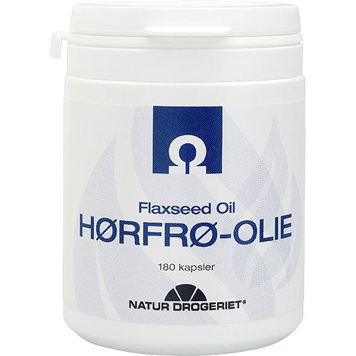 Hørfrøolie kapsler fra Natur-Drogeriet