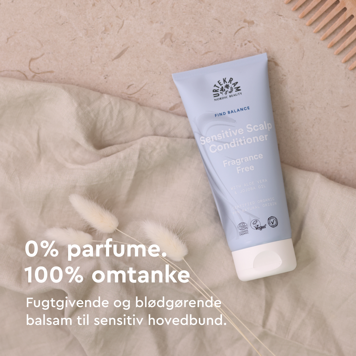 Urtekram Conditioner Fragrance Free | 180 ml fra Urtekram