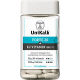 Unikalk Forte K2 | 140 tabletter fra Unikalk