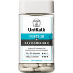 Unikalk Forte K2 | 140 tabletter