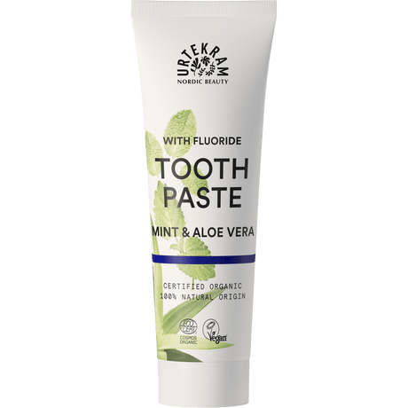 Urtekram Tandpasta Mint Med Fluor | 75 ml