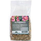 Althearod, tørret og skåret