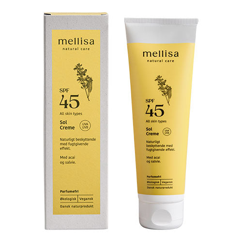 Solcreme SPF 45 fra Mellisa
