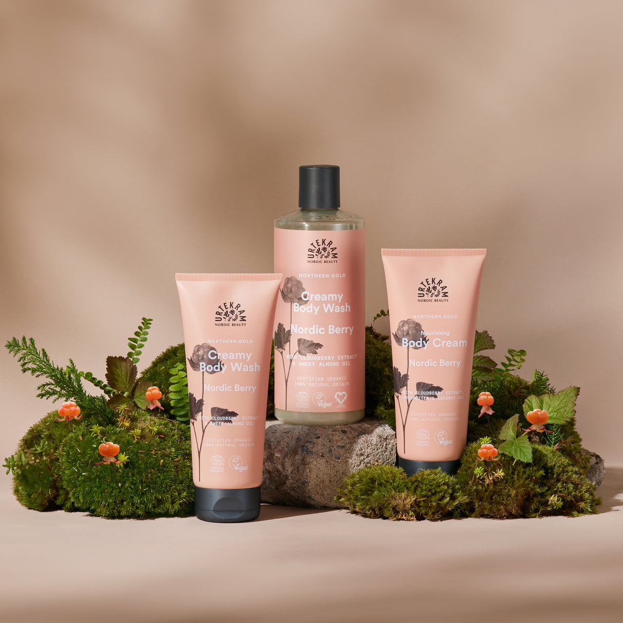 Urtekram Creamy Body Wash Nordic Berry | 500 ML fra Urtekram