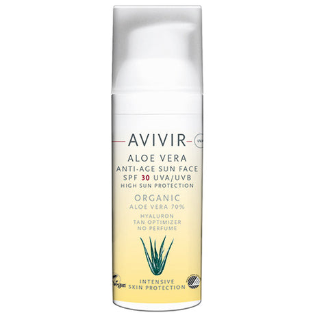 AVIVIR Aloe vera Anti-Age Sun Face SPF 30 fra Avivir