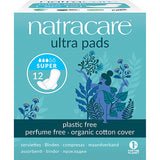 Natracare bind 12 stk SUPER m. vinger fra Natracare