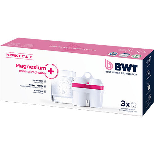 Filterpatroner 3 pack Magnesium Mineraler fra BWT
